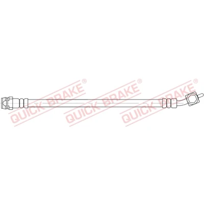 Bilde av QUICK BRAKE 58.005X Bremseslange 305 M10x1 VOLVO: V60 I, XC70 II Stasjonsvogn, V70 3, FORD: S Max Mk1, Galaxy Mk2 MPV