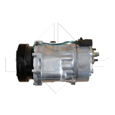 Bilde av NRF EASY FIT 32064 Kompressor SD7V16 WITH ADAPTER 12 PAG 46 med kompressorlje, tetningsring VOLKSWAGEN: Multivan 5 (7HM, Transporter