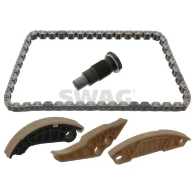 Bilde av SWAG 30 94 9548 Registerkjedesett Tannkjede, kjede lukket AUDI: A8 D4, A1 Hatchback, A4 B8 Sedan, VOLKSWAGEN: Scirocco III, Polo V Hatchback