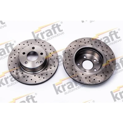 Bilde av KRAFT 6041270 Bremseskiver 312, 312,0 28,0 5 perforert / ventilert MERCEDES BENZ: S Klasse Sedan
