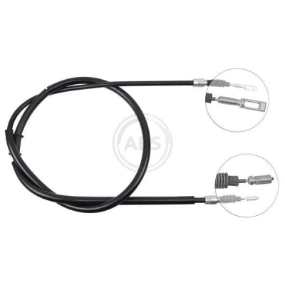 Bilde av A.B.S. K10036 Bremsekabel 1722 Skivebrems for høyre/venstre ratt AUDI: 80 B4 Sedan