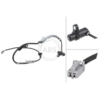 Bilde av A.B.S. 31046 ABS sensor passiv 1055 grå
