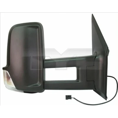 Bilde av Sidespeil Tyc 321 0144 venstre for manuell speiljustering, konveks, langspeilstang MERCEDES BENZ: Sprinter 3.5 T Flatvogn lastebil/Chassis