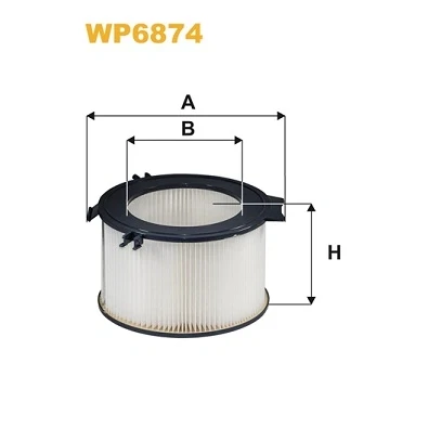 Bilde av Kupéfilter WIX FILTERS WP6874