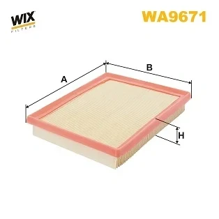 Bilde av Luftfilter WIX FILTERS WA9671