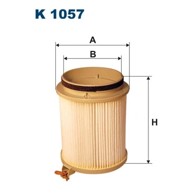 Bilde av FILTRON K 1057 Kupéfilter Partikkelfilter 200 RENAULT: Kangoo I, I Express