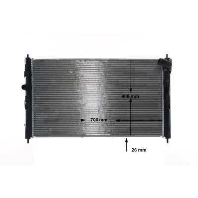 Bilde av MAHLE ORIGINAL CR 2239 000S Radiator 700 408 26 Kjøleribber loddet MITSUBISHI: ASX SUV