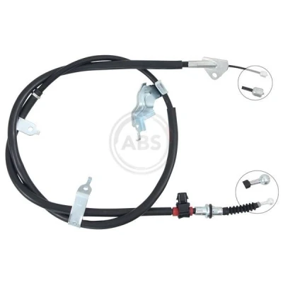 Bilde av Kabel, parkeringsbremse, Bakre venstre, subaru trezia, toyota verso s, 4643052330