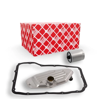 Bilde av FEBI BILSTEIN 174266 hydraulisk filtersett, automatgir med tetningsring JEEP: Commander, GRAND CHEROKEE 2, WRANGLER 3, DODGE: Durango