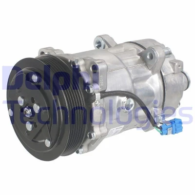 Bilde av DELPHI TSP0159381 Kompressor Sanden SD7V16 PAG 46 med kompressorlje VOLKSWAGEN: Transporter 4 Bus,