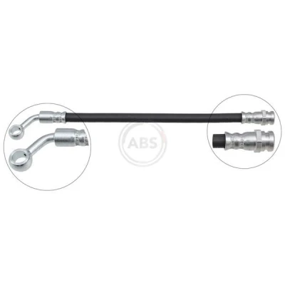 Bilde av A.B.S. SL 1672 Bremseslange 252mm INN M10x1.0