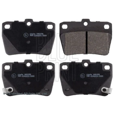 Bilde av BLUE PRINT ADT342122 Bremseklosser bakaksel med akustisk slitasjevarsel TOYOTA: RAV4 II SUV, I SUV