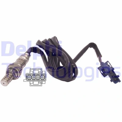 Bilde av DELPHI ES20307 12B1 Lambdasonde planarsonde, oppvarmet PEUGEOT: 307 SW, 206 Hatchback, 308 SW 2