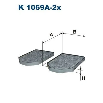 Bilde av Støvfilter, audi a8 d2, 4D0 819 439 A, 898 438 A