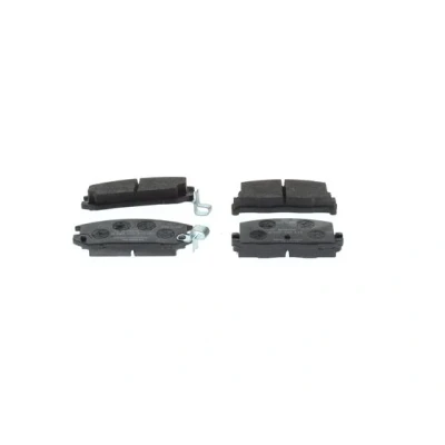 Bilde av BOSCH 0 986 494 412 Bremseklosser Low Metallic med integrert slitasjevarselkontakt, akustisk slitasjevarsel TOYOTA: MR2 II Coupé, III Cabrio