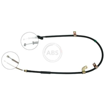 Bilde av A.B.S. K15858 Bremsekabel 1593 Trommelbrems SUBARU: Impreza I Stasjonsvogn, II Sedan
