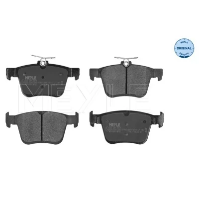 Bilde av MEYLE 025 250 0816 Bremseklosser ORIGINAL Quality bakaksel ikke klargjort for slitasjeindikator med antihyle blikk VOLKSWAGEN: Golf 7, 7 Variant