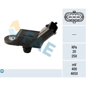 Bilde av FAE 15019 Sensorer RENAULT: LAGUNA 2 Grandtour, FIAT: 500 Hatchback, Grande Punto SUZUKI: Wagon R+ II Hatchback