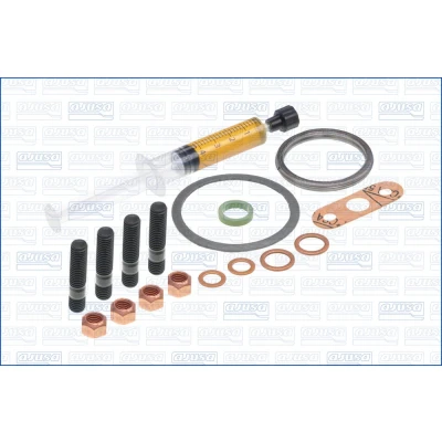 Bilde av AJUSA JTC11744 Monteringssett, lader with studs, syringe oil med tetning montageanvisning VOLVO: V50, XC70 II Stasjonsvogn, XC60 I