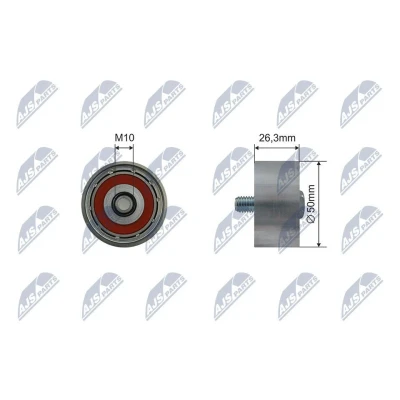 Bilde av Strammerull, kilerem med ribber, hyundai i10 i, ii, i20 active, coupé hatchback van kia picanto 25286 04