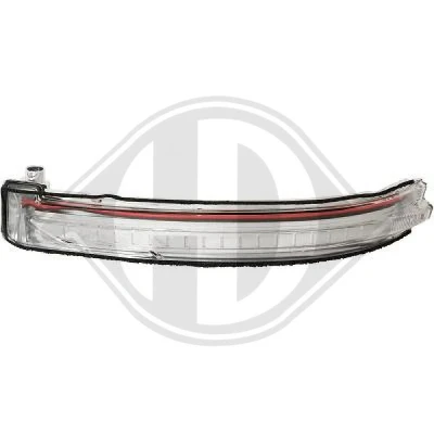 Bilde av DIEDERICHS 6046027 blinklys hvit venstre, Ytterspeil med (LED) NISSAN: X Trail