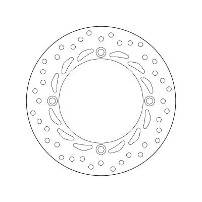 Bilde av BREMBO Bremseskive Fixed , Serie Oro foran 256mm 4mm 4 hullet 68B407A5 Bremseskiver, Skivebremser