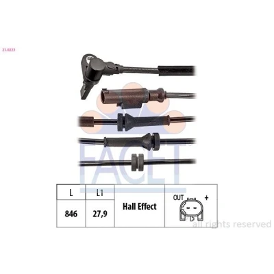 Bilde av ABS sensor FACET 21.0223
