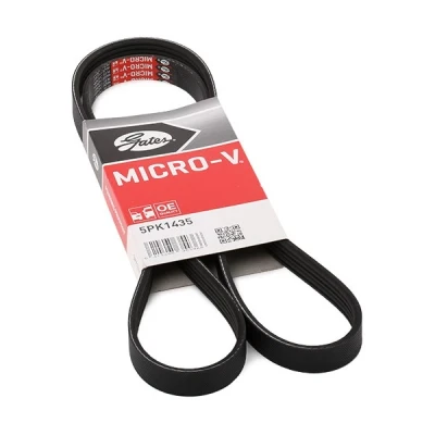Bilde av GATES Micro V 5PK1435 Kileribberem 1435 5 Polyester, EPDM (etyl propylen dien gummi) VOLKSWAGEN: Passat B5 GP Stasjonsvogn, Golf 4, Bora Sedan