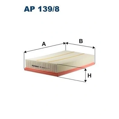 Bilde av FILTRON AP 139/8 Luftfilter 58 214 373 Filterinnsats AUDI: A3 Sportback, Sedan, VOLKSWAGEN: Passat B8 Variant, Alltrack, Tiguan II