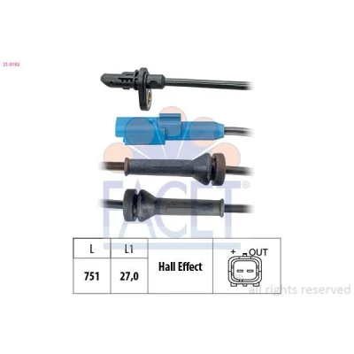Bilde av ABS sensor FACET 21.0182
