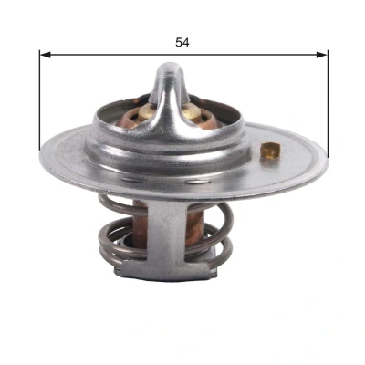 Bilde av GATES TH03188G1 Termostat 88 med tetning uten kapsling NISSAN: Pick up, Laurel, Navara FIAT: 127 Hatchback
