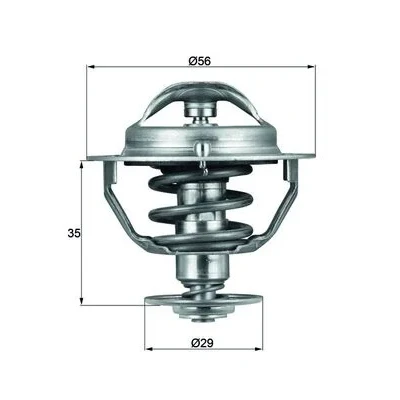 Bilde av Termostat, kjølemiddel, citroën,lexus,mini,mitsubishi,peugeot,subaru,toyota, 11537791072, 1305A048, 1338G3, 7791072, 9091603088, 90916 0