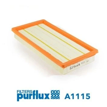 Bilde av PURFLUX A1115 Luftfilter 39 151 321 Filterinnsats FIAT: Doblo II Varebil / Stasjonsvogn, BRAVO 2, 500L, ALFA ROMEO: MiTo, LANCIA: Ypsilon