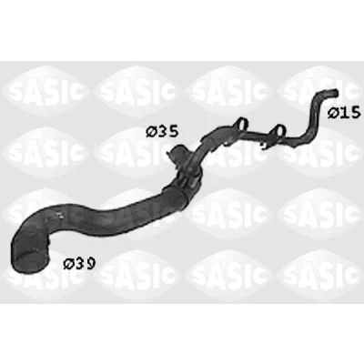 Bilde av SASIC SWH0436 Radiatorslange høyre oppe PEUGEOT: 306 Hatchback