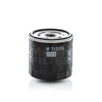 Bilde av MANN FILTER W 713/36 Oljefilter 3/4 16 UNF 2B Påskruingsfilter FORD: Ranger Mk2, MAZDA: BT 50 Pick up