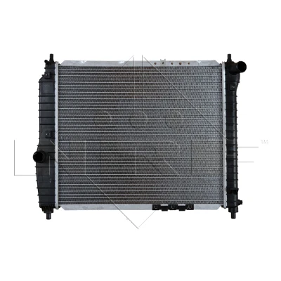 Bilde av NRF 53637 Radiator Aluminium 480 410 17 med påbyggingsdeler Kjøleribber loddet