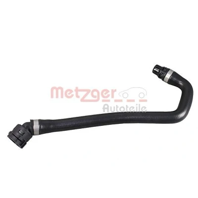 Bilde av METZGER 2421355 Radiatorslange Innsugningsmanifold, senter høyre EPDM (etyl propylen dien gummi) med clutch