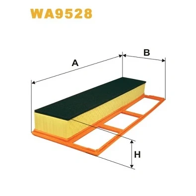 Bilde av Luftfilter WIX FILTERS WA9528