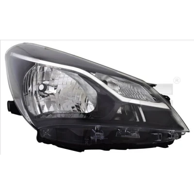 Bilde av TYC 20 17582 05 2 Frontlykter venstre H4, W21/5W med elektromotor TOYOTA: Yaris III Hatchback