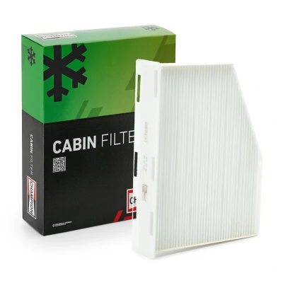 Bilde av CHAMPION CCF0303 Kupéfilter pollenfilter, Partikkelfilter 285, 272 210 30 VOLKSWAGEN: Caddy 3, Passat B7 Variant, Tiguan I, AUDI: A3 Sportback