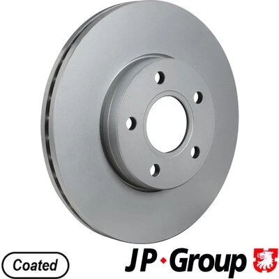 Bilde av JP GROUP 1563104800 Bremseskiver framaksel 278 25 5 ventilert belagt FORD: Focus 3, 3 Turnier, 2 Kombi, VOLVO: V50, C30, S40 II