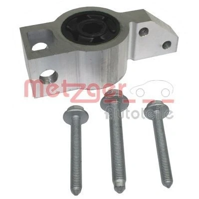 Bilde av METZGER 52071402 Styrestang Lagring med skruer framaksel høyre, ytre Gummimetallager for casterstag VOLKSWAGEN: Touran I, Golf 5, Caddy 3