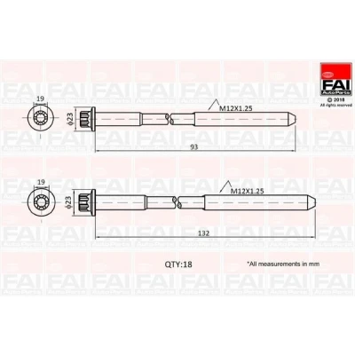 Bilde av Boltsett, sylindertopp, hyundai terracan, kia carnival i, ii, / grand iii, k2900, 22191 4X700, 22192 O