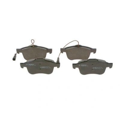 Bilde av BOSCH 0 986 494 465 Bremseklosser Low Metallic med integrert slitasjesensor antihyle blikk, kolbleklips ALFA ROMEO: Giulietta Hatchback