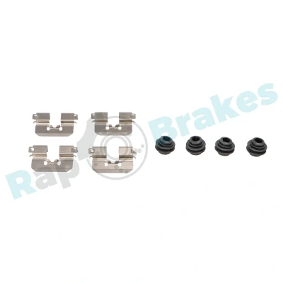 Bilde av RAP BRAKES R U0361 Tibehørsett, skivebremse belegg bakaksel BMW: 1 Hatchback, MINI: Hatchback