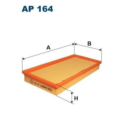 Bilde av FILTRON AP 164 Luftfilter 42 165 342 Filterinnsats