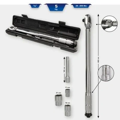 Bilde av KS TOOLS BT142005 Dreiemomentnøkkel sett 12,5 (1/2&quot;)