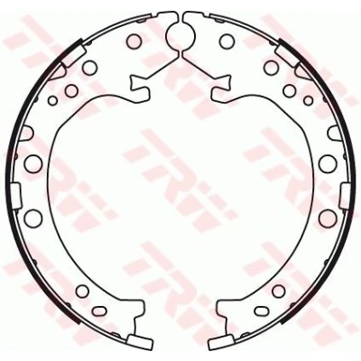 Bilde av TRW GS8789 Handbromsbackar HONDA: CR V 3