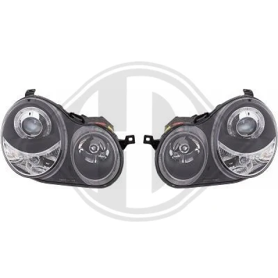 Bilde av Sett hovedfrontlys Diederichs Hd tuning 2205480 vw polo iv