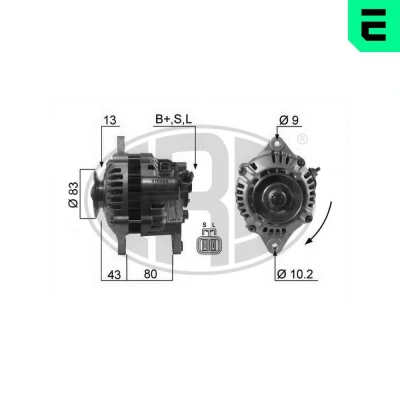 Bilde av Dynamo, nissan almera ii, hatchback tino, 23100 BN00A, bn300, BN305